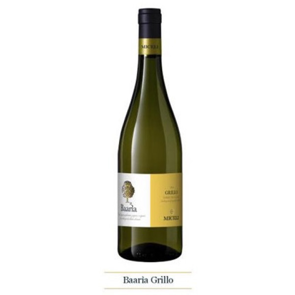 Vino bianco Baaria Grillo Miceli IGT - Lt.0,75