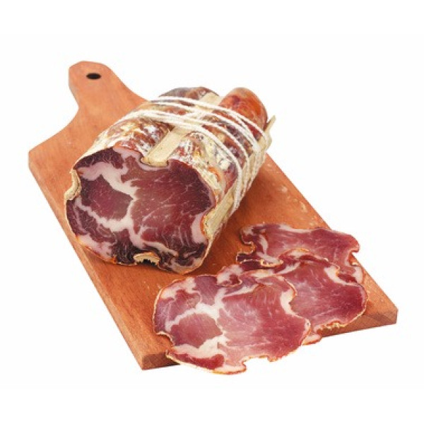 Capocollo di suino nero dei Nebrodi 300 gr. 