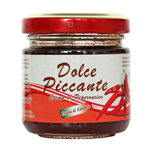 Crema di peperoncino dolce piccante gr.100 Crema di peperoncino dolce piccante gr.100