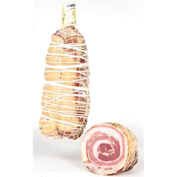 Pancetta coppata di suino nero dei Nebrodi 300 gr. 