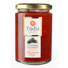 Sugo alla Norma con pomodoro e melanzane - Prodotti tipici siciliani - gr. 350 Sugo alla Norma con pomodoro e melanzane - Prodotti tipici siciliani - gr. 350