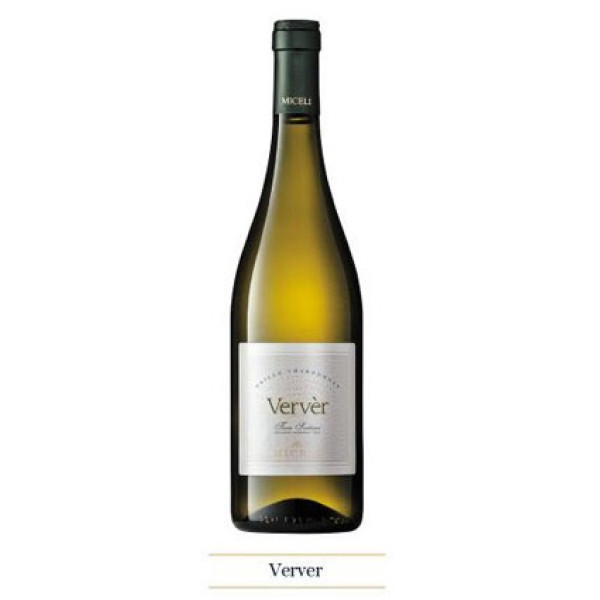 Vino bianco VERVER Grillo e Chardonnay Miceli IGT - Lt.0,75
