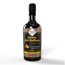 Amaro alle erbe aromatiche e arance siciliane - 50 cl. 28%