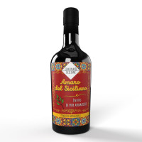 Amaro alle erbe aromatiche siciliane - 50 cl. 28%