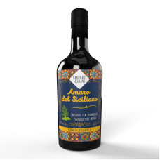 Amaro artigianale siciliano alle erbe aromatiche, finocchietto e menta - 50 cl. 28%