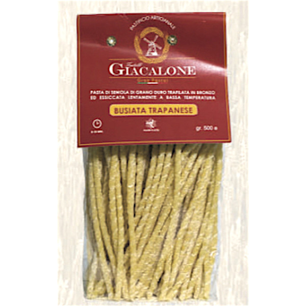 Busiate trapanesi artigianali lunghe 24 pacchi da 500 gr. - Grano duro siciliano 100% Busiate trapanesi artigianali lunghe 24 pacchi da 500 gr. - Grano duro siciliano 100%