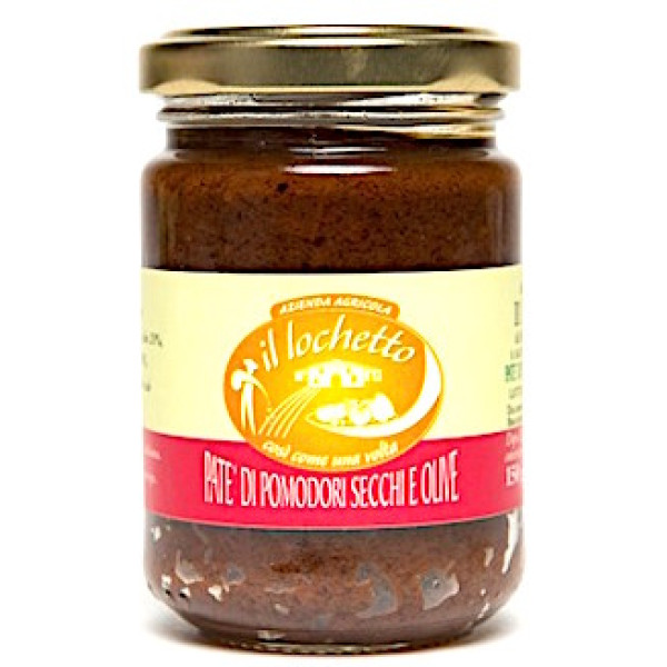 Patè di pomodori secchi e olive 150 gr. 