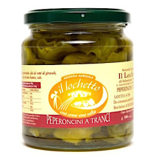 Peperoncini sott'olio a tranci 300 gr.