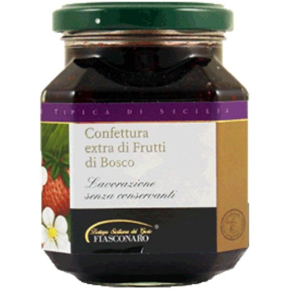 Marmellata siciliana di FRUTTI DI BOSCO Fiasconaro - gr.360
