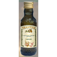 Olio extra vergine di oliva siciliano aromatizzato AGLIO 250 ml.