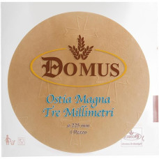 Ostia magna TRE MILLIMETRI diametro cm.22,5 spessore mm.3 confezione da pz.3 Ostia magna TRE MILLIMETRI diametro cm.22,5 spessore mm.3 confezione da pz.3