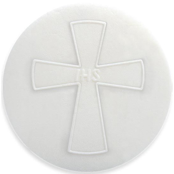 Ostia PANE magna diametro cm.7,5 spessore mm.1,4 - Imballo da 10 confezioni da 20 pz. Sconto 10%