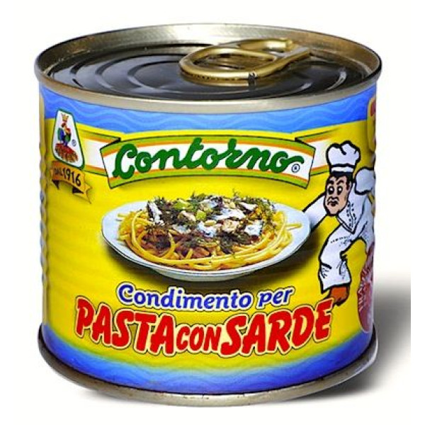 Condimento pronto per Pasta con le sarde alla siciliana - gr.240 Condimento pronto per Pasta con le sarde alla siciliana - gr.240