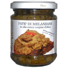 Patè di melanzane gr.190 in olio extra vergine di oliva - Prodotti tipici siciliani Patè di melanzane gr.190 in olio extra vergine di oliva - Prodotti tipici siciliani