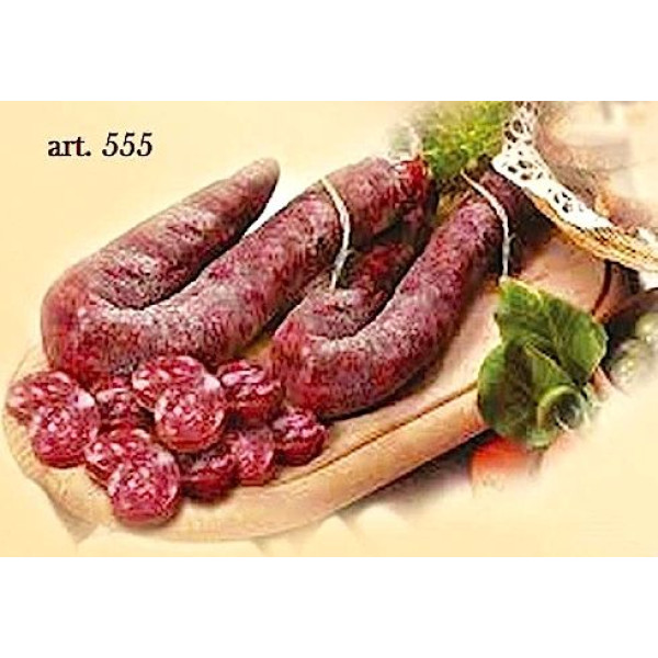 Salsiccia dolce calabrese stagionata Kg.1 Circa