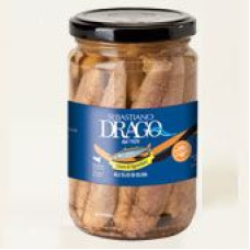 Filetti di sgombro in olio extra vergine di oliva in barattolo da gr.200