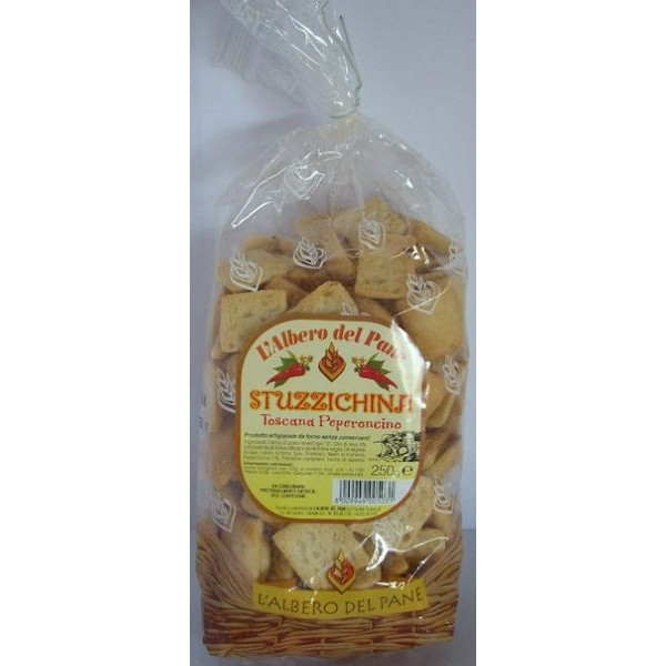 Stuzzichini all'olio d'oliva e peperoncino - gr.250