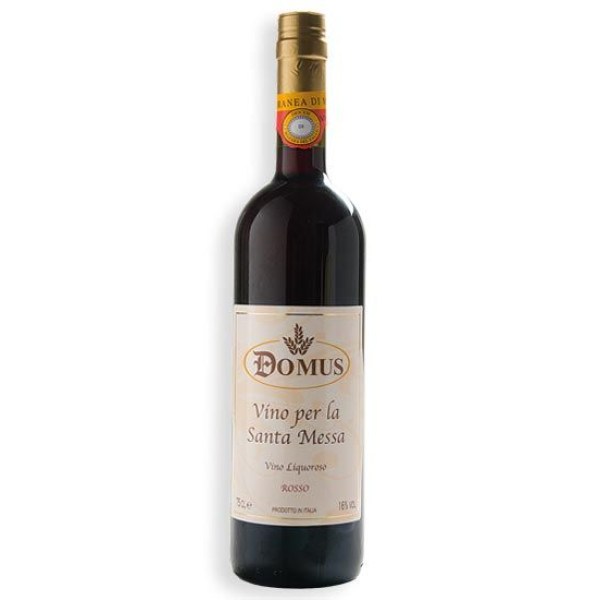 Vino per la Santa Messa rosso liquoroso Lt. 0,75