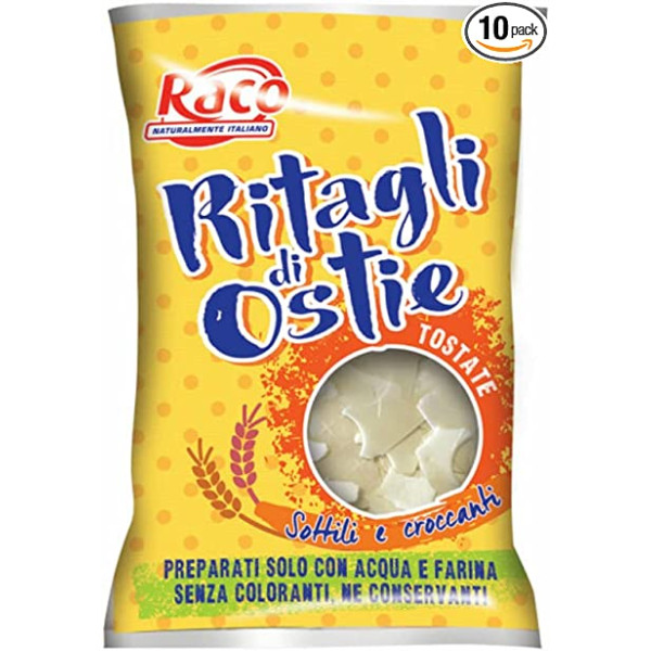 Ritagli di ostie tostati e croccanti - gr.60